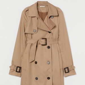 NWOT H&M Mama Maternity Trench Coat